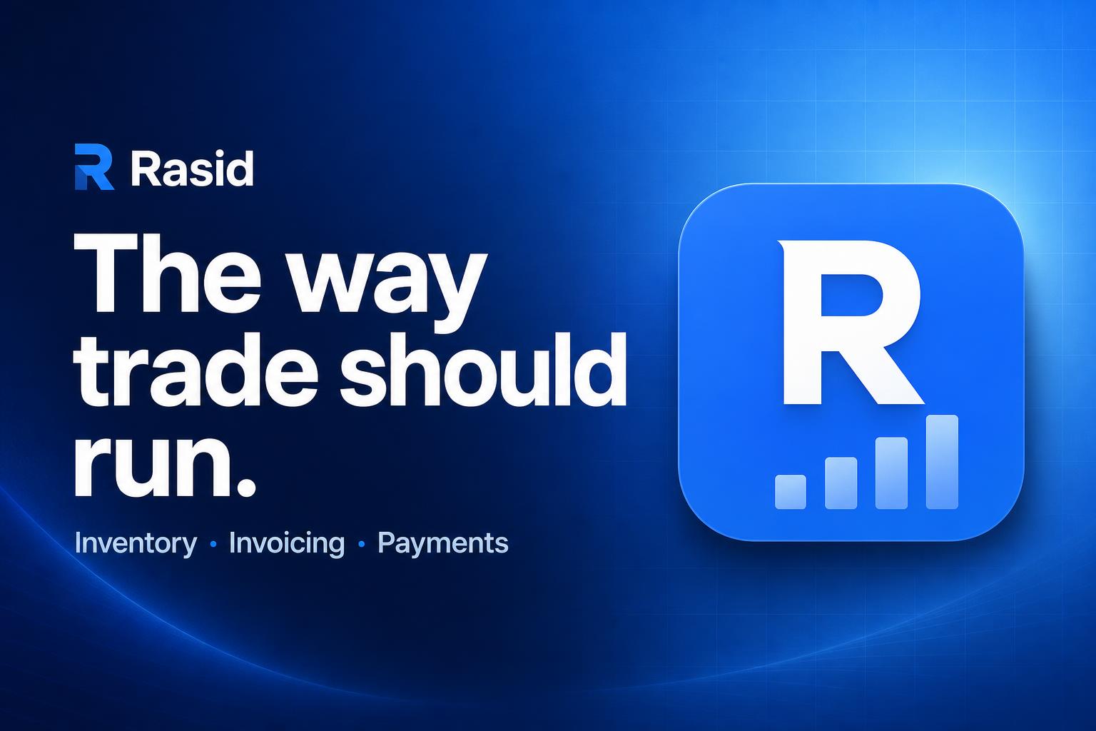 Rasid — Inventory, Invoicing & POS for Modern Trade